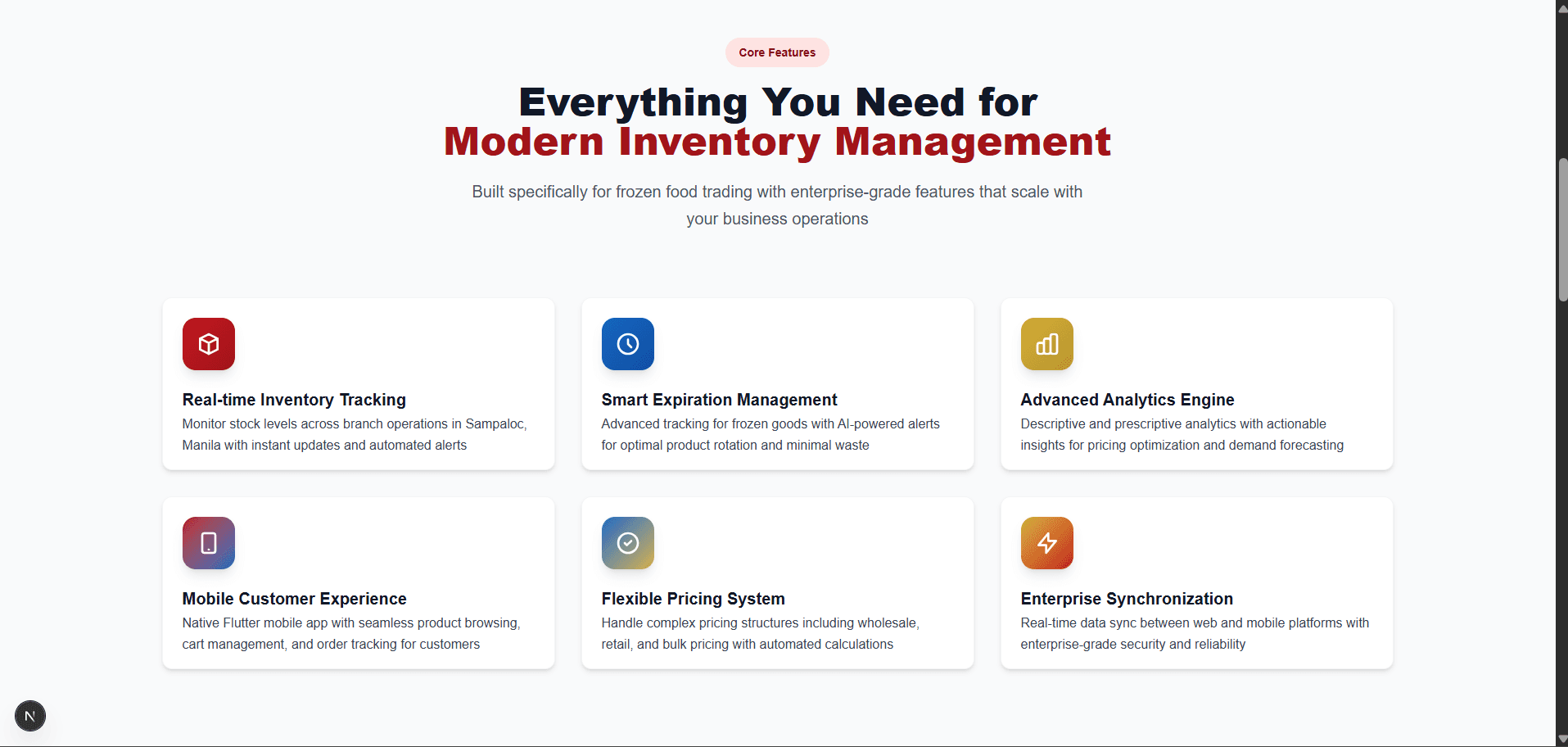 InCloud System screenshot 2